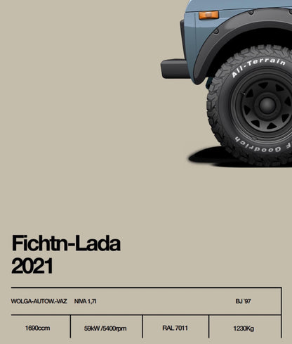 Fichtn-Lada Artprint