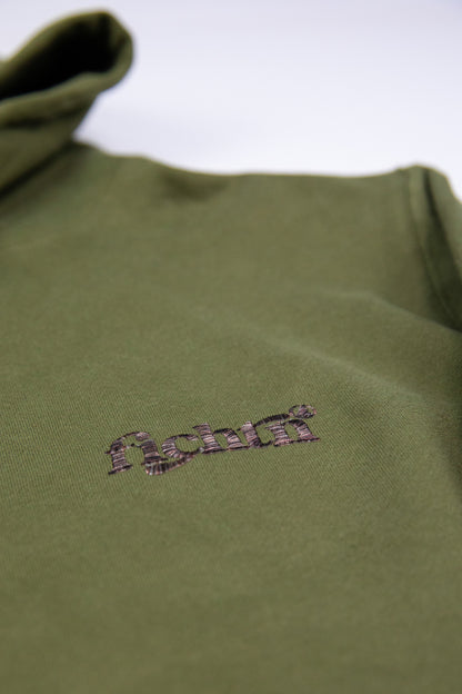 Hoodie Woodland Warm olive