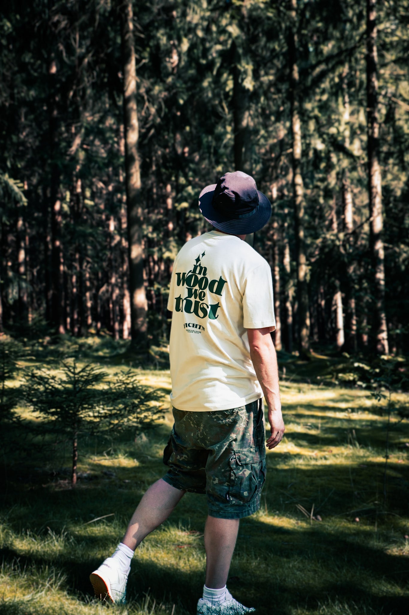 Shirt - in wood we trust - Natural