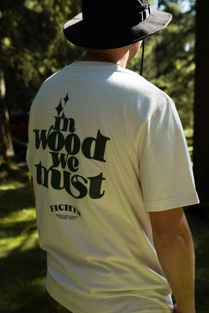 Shirt - in wood we trust - Natural