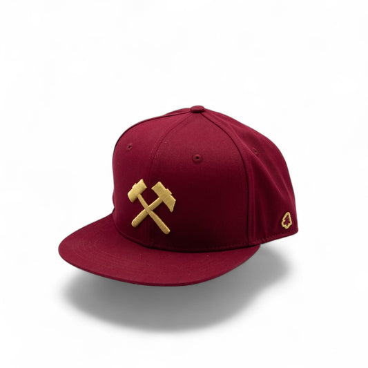 Fichtn Snapback Cap - Hammer Cap bordeaux (Don't Mess With The Erz) 24