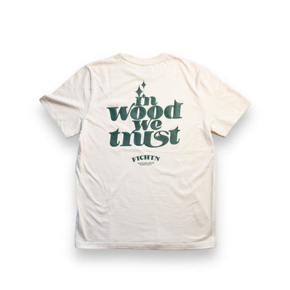 Shirt - in wood we trust - Natural