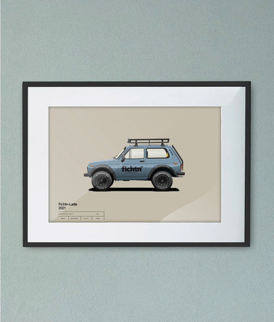 Fichtn-Lada Artprint