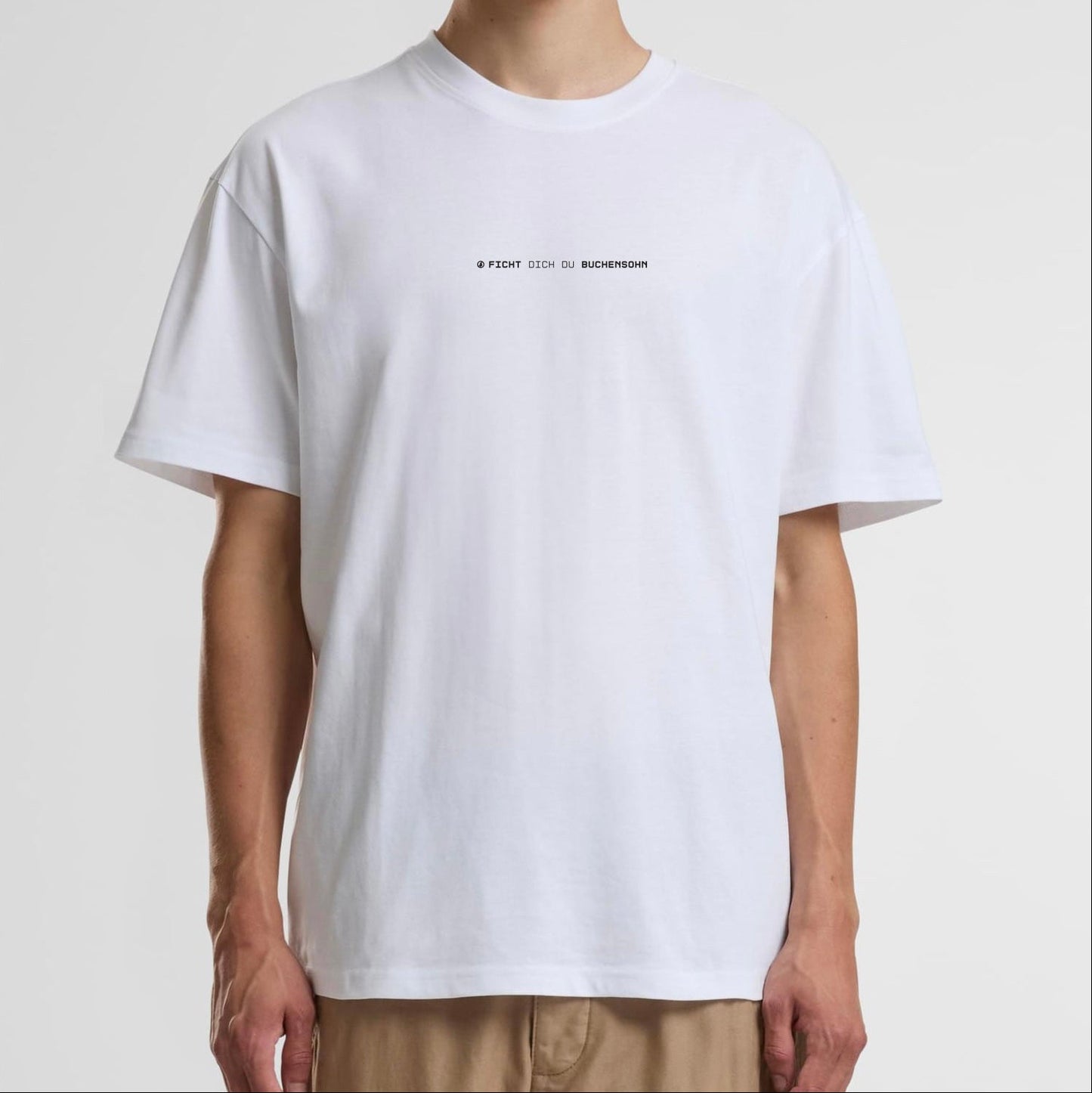 Buchensohn Shirt weiß
