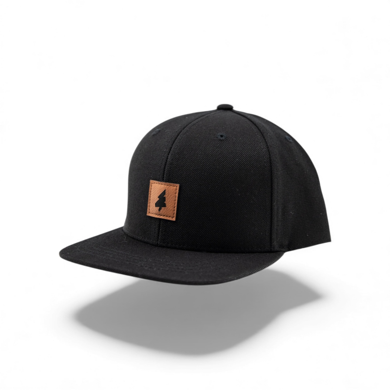 Fichtn Snapback Kids-Cap Black