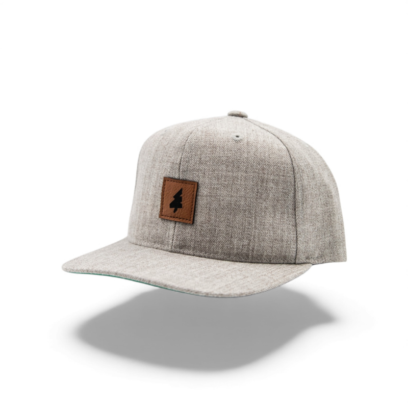Fichtn Snapback Kids-Cap Small Heather
